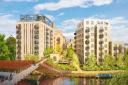 A CGI of what the replacement development of 209 flats at the Old Power Station between the River Thames and Vastern Road in Reading could look like. Credit: Berkeley Homes