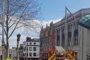 Bin fire in Reading town centre causes panic among shoppers