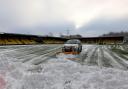 Livingston’s Scottish Premiership match with Ross County was frozen off (Jeff Holmes/PA)