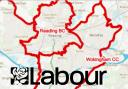 The Labour party could win the 'Earley and Woodley' parliamentary seat if it is created. Credit: Boundary Commission for England / Labour Party