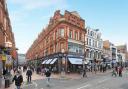 A view of Queen Victoria Street in Reading. Café Nero, which will be replaced by Black Sheep Coffee. Credit: Thackeray Estates