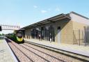 A CGI of Green Park Station in Reading. Credit: Reading Borough Council