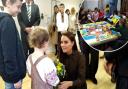Kate Middleton visits the Reading Ukrainian Community Centre