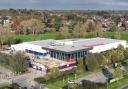Rivermead Leisure Centre, which is due to open in 2023. Credit: Reading Borough Council commissioned drone footage