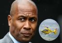 Why former Reading striker Les Ferdinand flew a helicopter to training