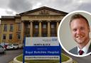 Councillor Jason Brock and the Royal Berkshire Hospital