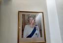 The portrait of Her Majesty Queen Elizabeth II in the council chamber at the civic offices in Bridge Street, Reading. Credit: James Aldridge, Local Democracy Reporting Service