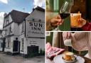 The Sun Inn, set to be reopened soon, and an impression of what guests can expect inside.