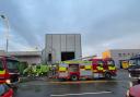 Emergency services responds to 'large fire' at derelict building