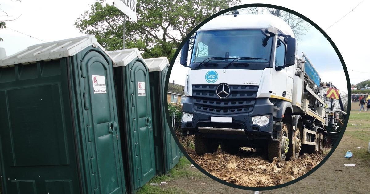 Reading Festival: Do not put condoms down toilets, warning