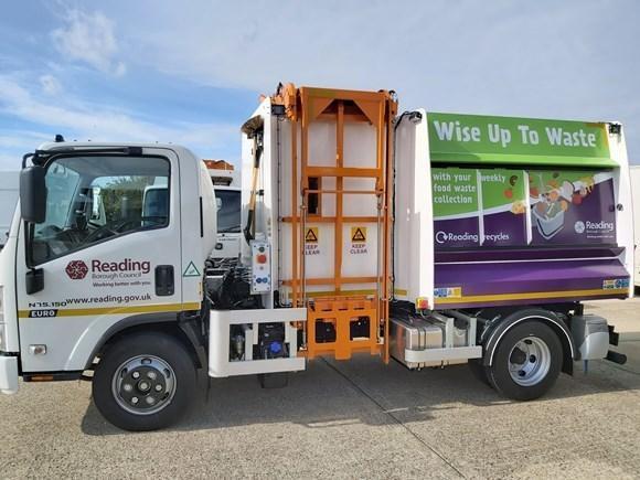 Reading Council food waste truck