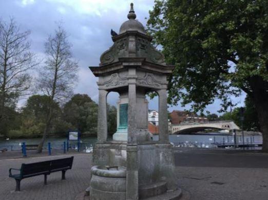 Reading Chronicle: Attwells Drinking Fountain at the Thames Side Promenade in Reading. Credit: Reading Borough Council