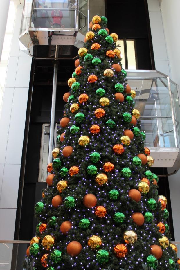 Reading Chronicle: Broad Street Mall Christmas tree