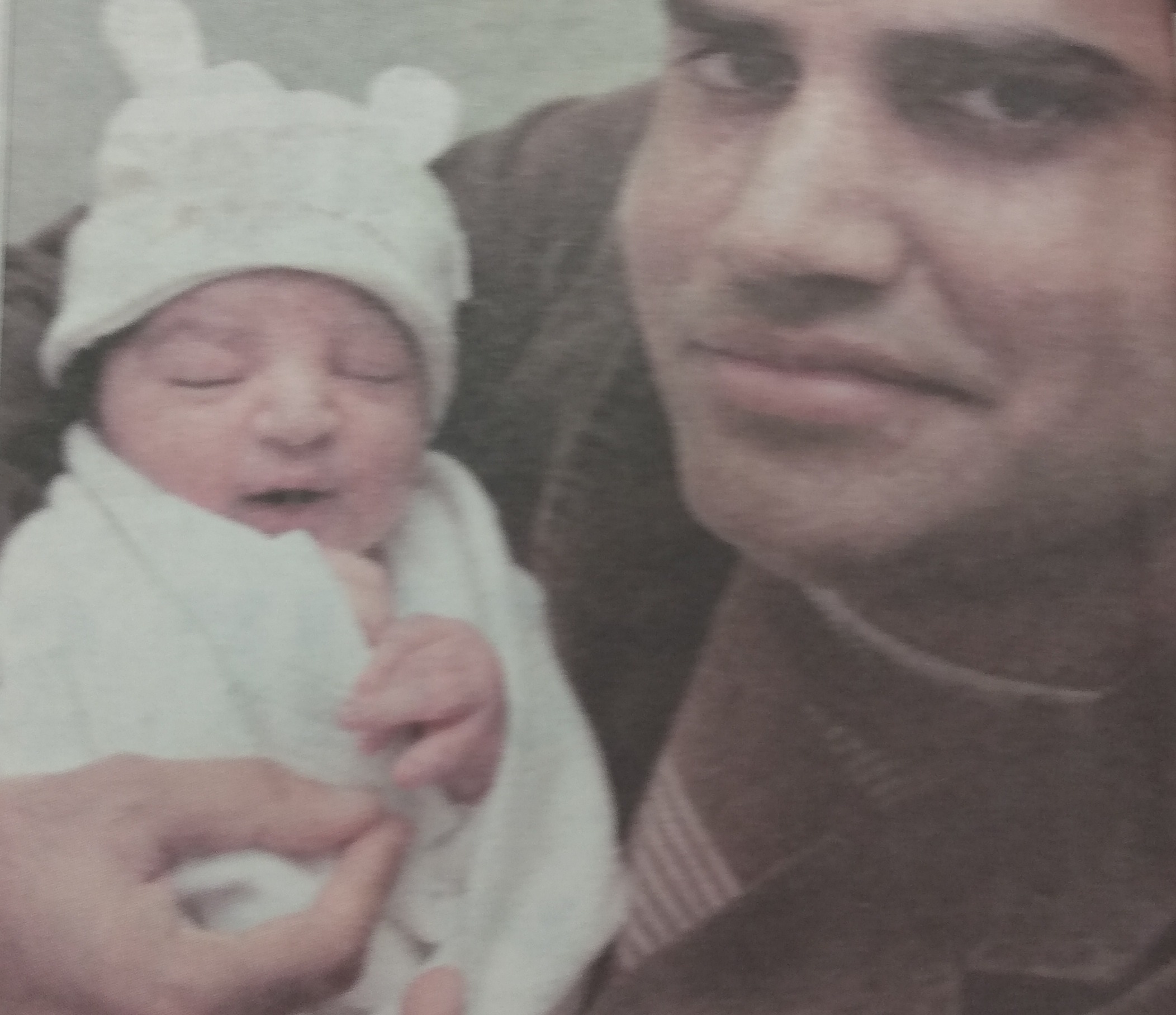 Usman Ali and his son, Hamzah Ali