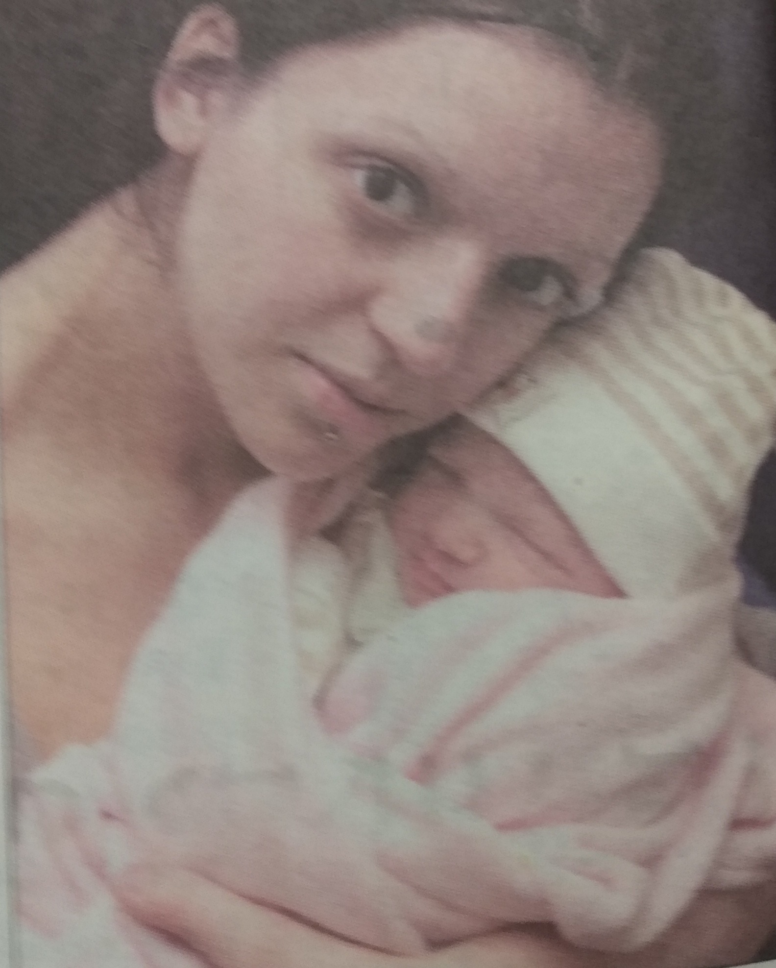 Leah Bowley and baby Shayia