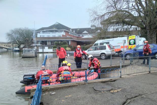 Emergency services dealing with incident on River Thames in Caversham - updates