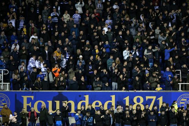 Reading fans at Derby County. Image by: JasonPIX