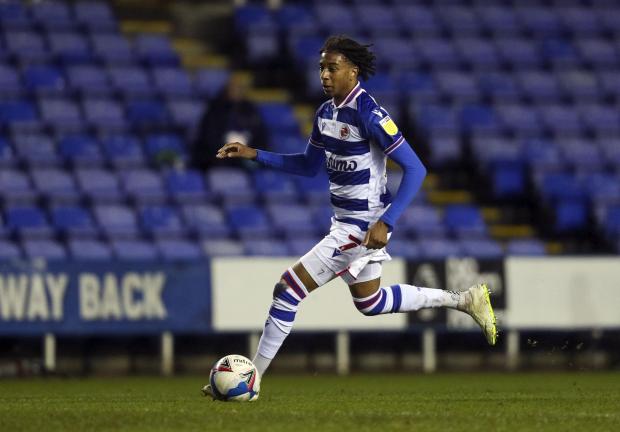 Reading Chronicle: Michael Olise in action for Reading. Image by: PA