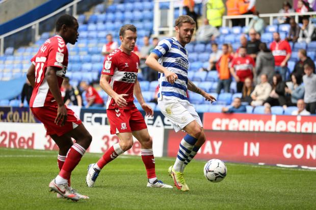 John Swift up against two Boro defenders in September's clash. Image by: JasonPIX