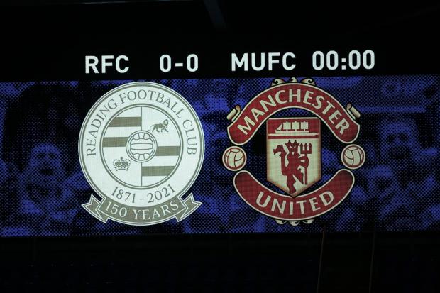 Reading Chronicle: The scoreboard reflecting tonight's big clash. Image by: JasonPIX