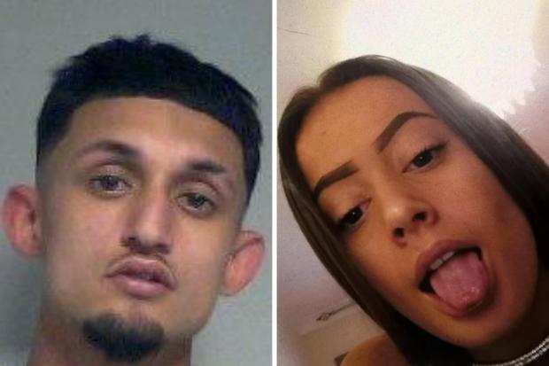 Abid Khan, 21, and Marnie Clayton, 18. Picture of Abid Khan from 2019.