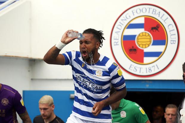 Liam Moore leading Reading out earlier this season. Image by: JasonPIX