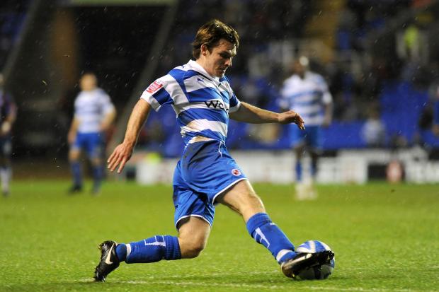 Jay Tabb in action for Reading. Image by: PA