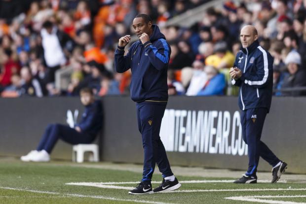 Reading Chronicle: Paul Ince instructs his team on Saturday. Image by: JasonPIX