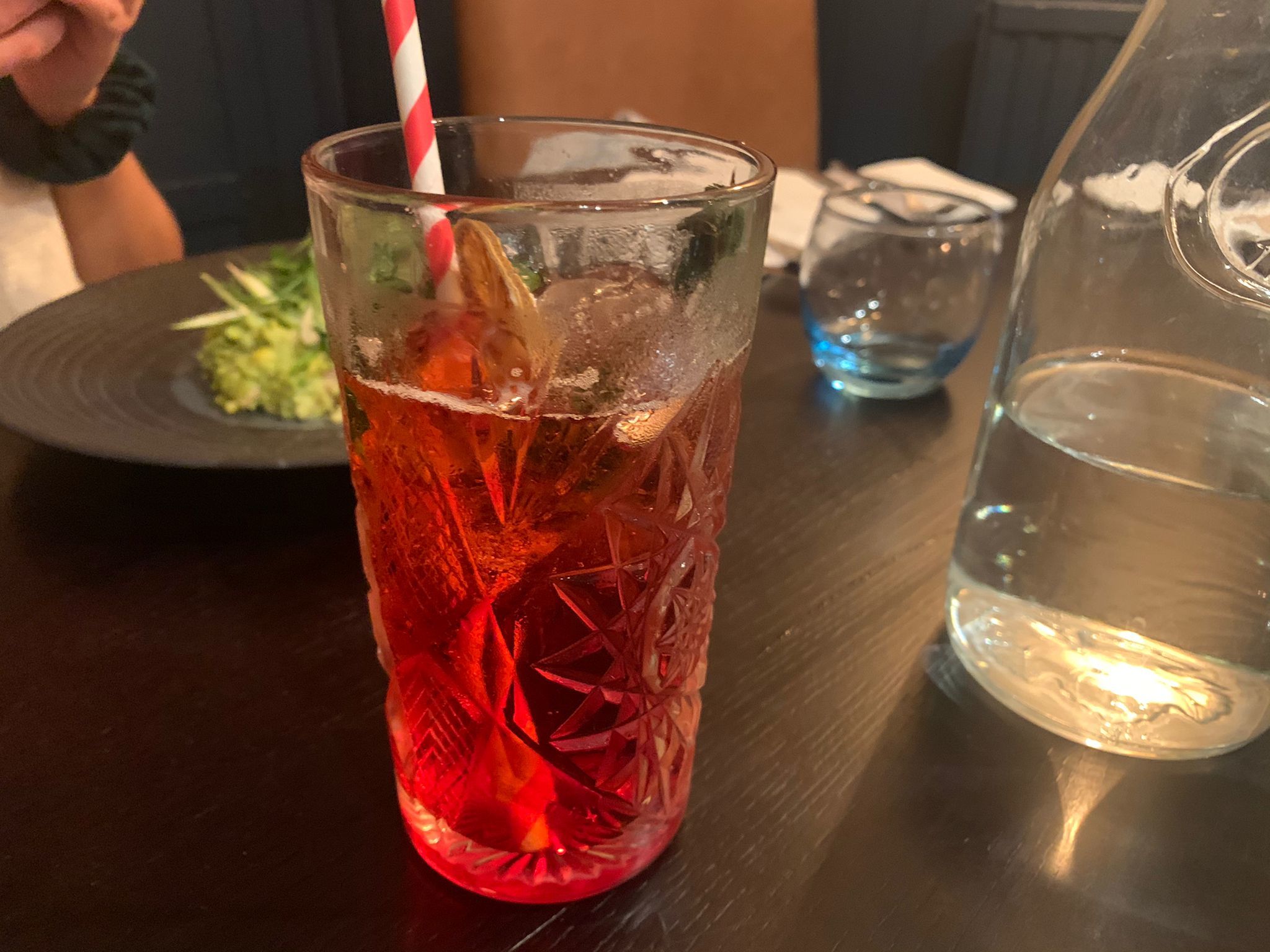 The non-alcoholic cocktail