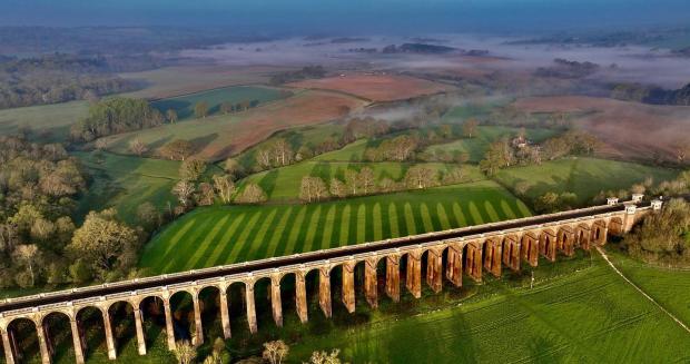 Reading Chronicle: Ouse Valley Viaduct photographed by Tony McGinn