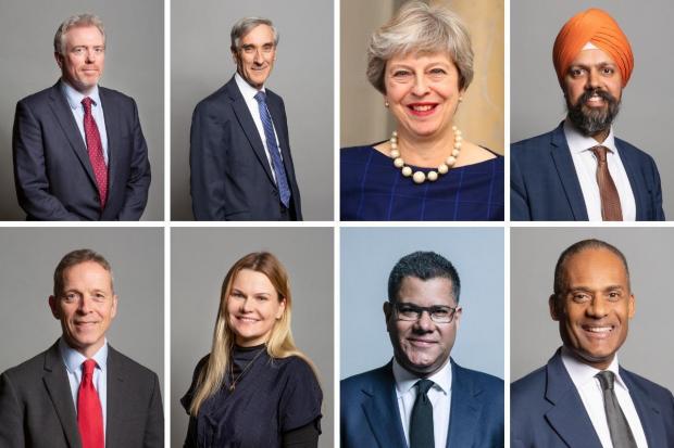 All eight of Berkshire's MPs. Credit: House of Commons offices