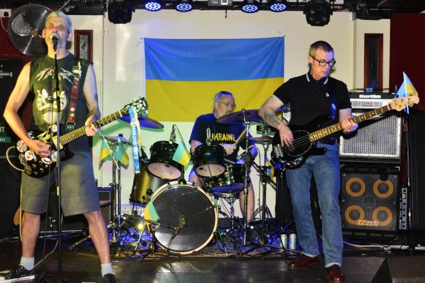 Reading drummer holds charity Ukraine gig to huge success