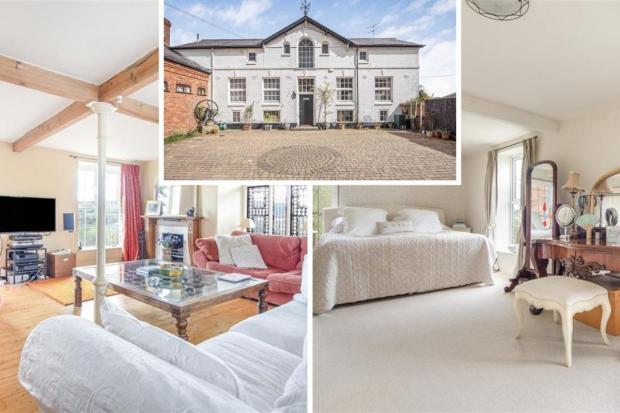 A Georgian house on the market in Lower Basildon, images courtesy of Patrick Williams