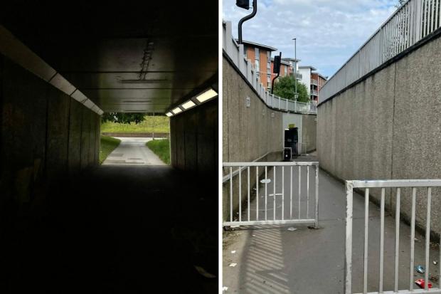 'I went to see how safe crime hotspots in Bracknell's underpasses really are and I am shocked'