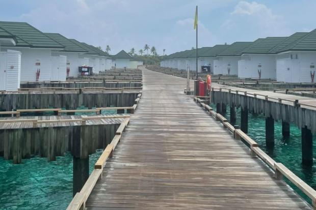 Reading Chronicle: File photo of water villas