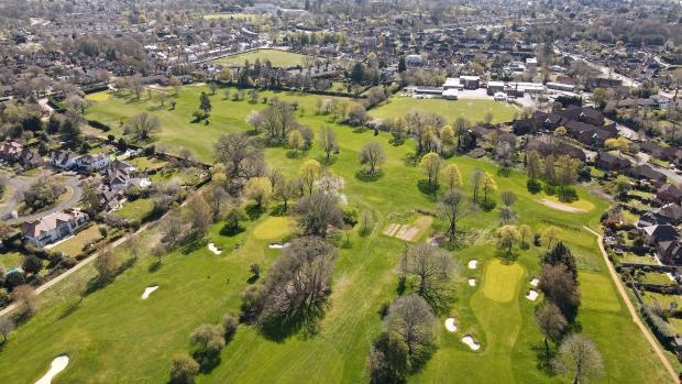Reading Chronicle: Reading Golf Course, which is set for 223 homes. Credit: Taken from Keep Emmer Green campaign Facebook page