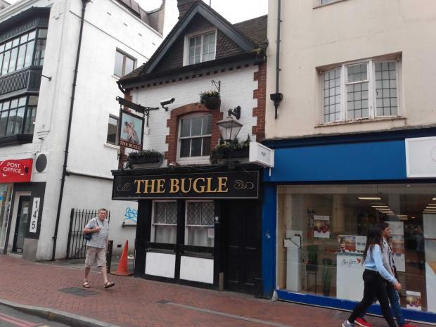 Reading Chronicle: The Bugle pub in Friar Street, Reading. Credit: James Aldridge, Local Democracy Reporting Service