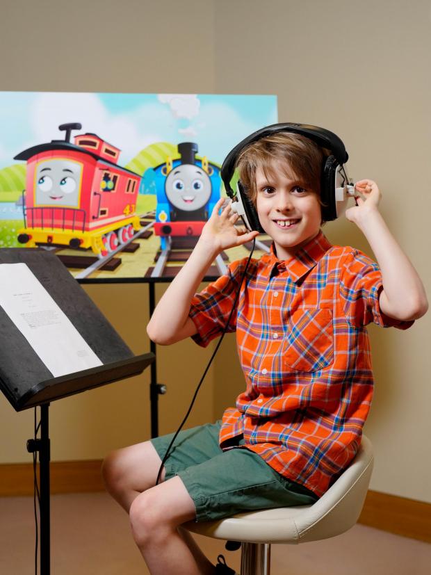 Reading Chronicle:  Elliot Garcia from Reading who has autisim and is the voice behind Bruno the brake car, a new autistic character in Thomas & Friends
