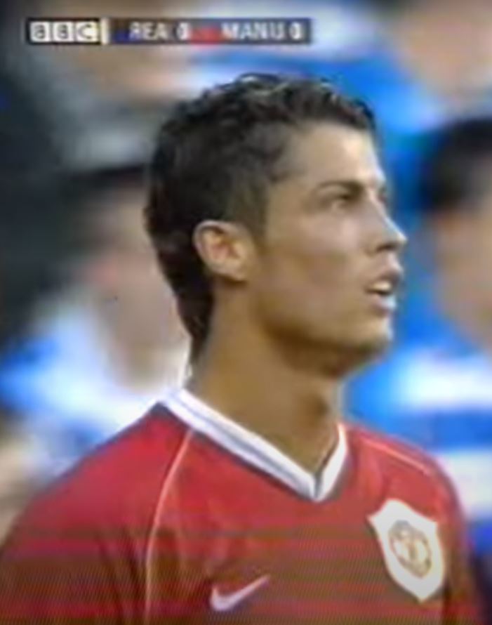 Cristiano Ronaldo also nearly gave United the lead when it was 0-0 (BBC)