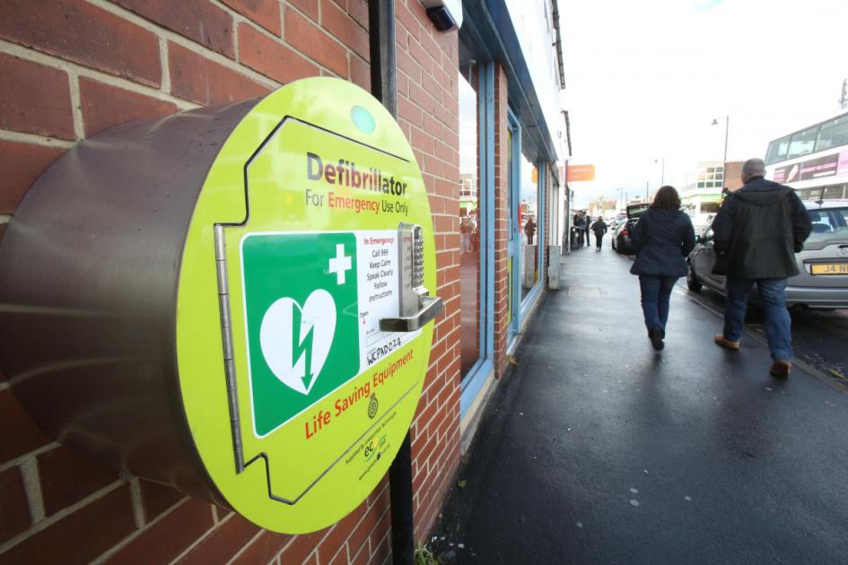 All state secondary schools in England now have a defibrillator