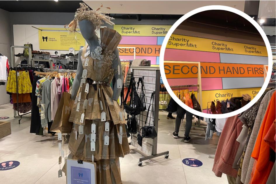 ‘Charity supermarket’ in Reading sells everything even a wedding dress