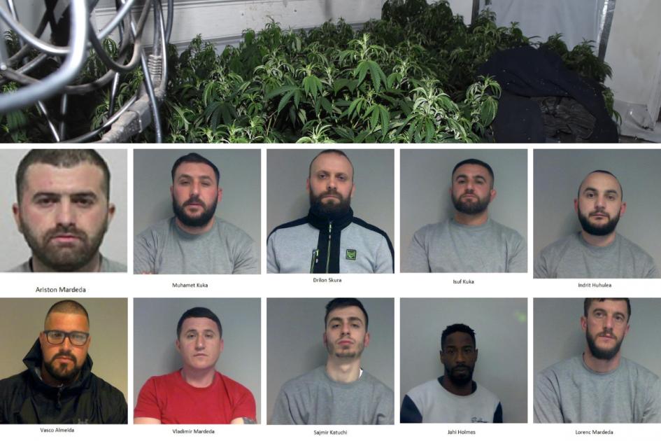Reading: Million pound drug operation shut down by police as 16 jailed