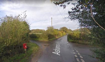 Motorcycle driver injured after collision with a car on West Berkshire country lane 