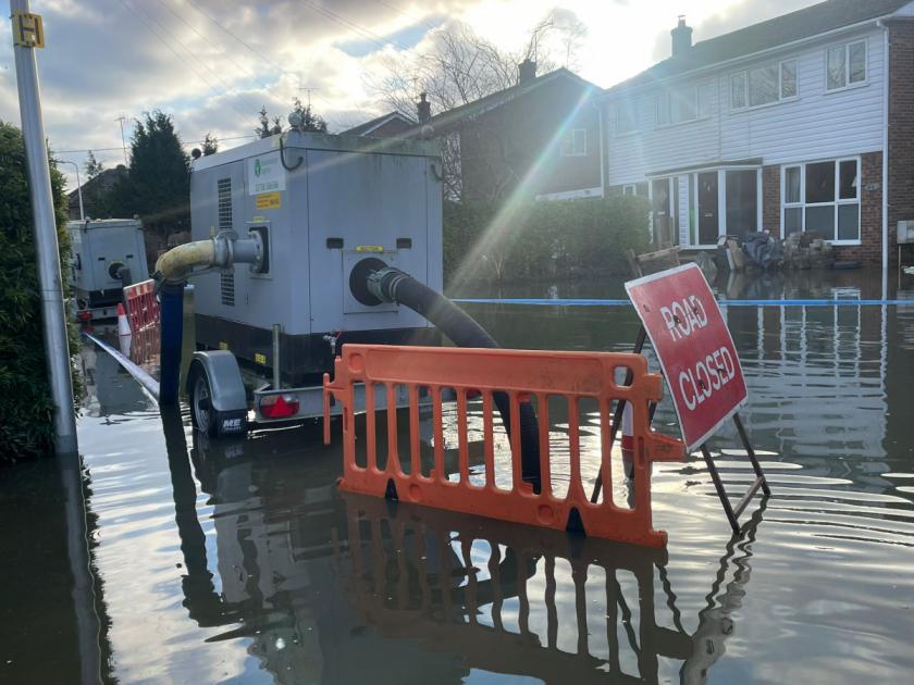 Berkshire villagers hit out at council's lack of action during floods 