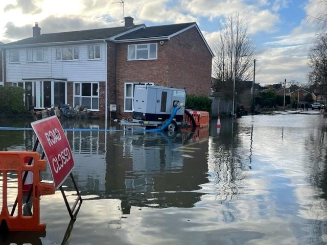 Major flooding continues across Berkshire - which roads are closed 