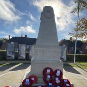 Armistice Day in Woodley, 2021