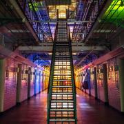 ‘Indoor Rainbow', a photograph taken by Matt Emmett from Caversham of Reading Gaol which has won the Forgotten Heritage Visual Art Open 2021