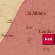 The Met Office has upgraded its weather warning for Friday from an amber warning to a red warning.