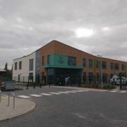 The Heights Primary School which has been built on Mapledurham Playing Fields and was opened in September 2021. Credit: James Aldridge, Local Democracy Reporting Service