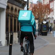 The delivery company has held back on its plan to introduce the 'Deliveroo Hop' service to Reading. Credit: David Davies/PA Wire